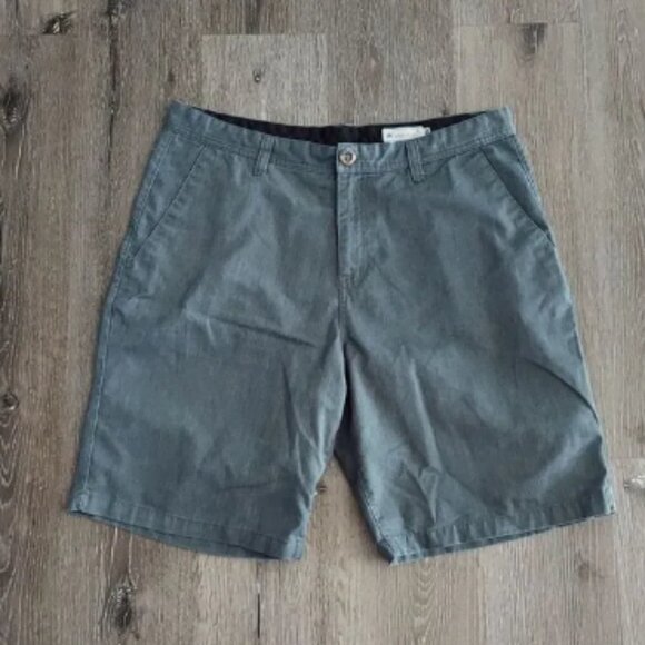 VOLCOM FRICKIN CHINO SHORTS - CHARCOAL HEATHER SIZE 38 - Picture 1 of 5